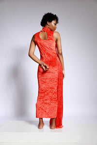 Tomato Red Dress